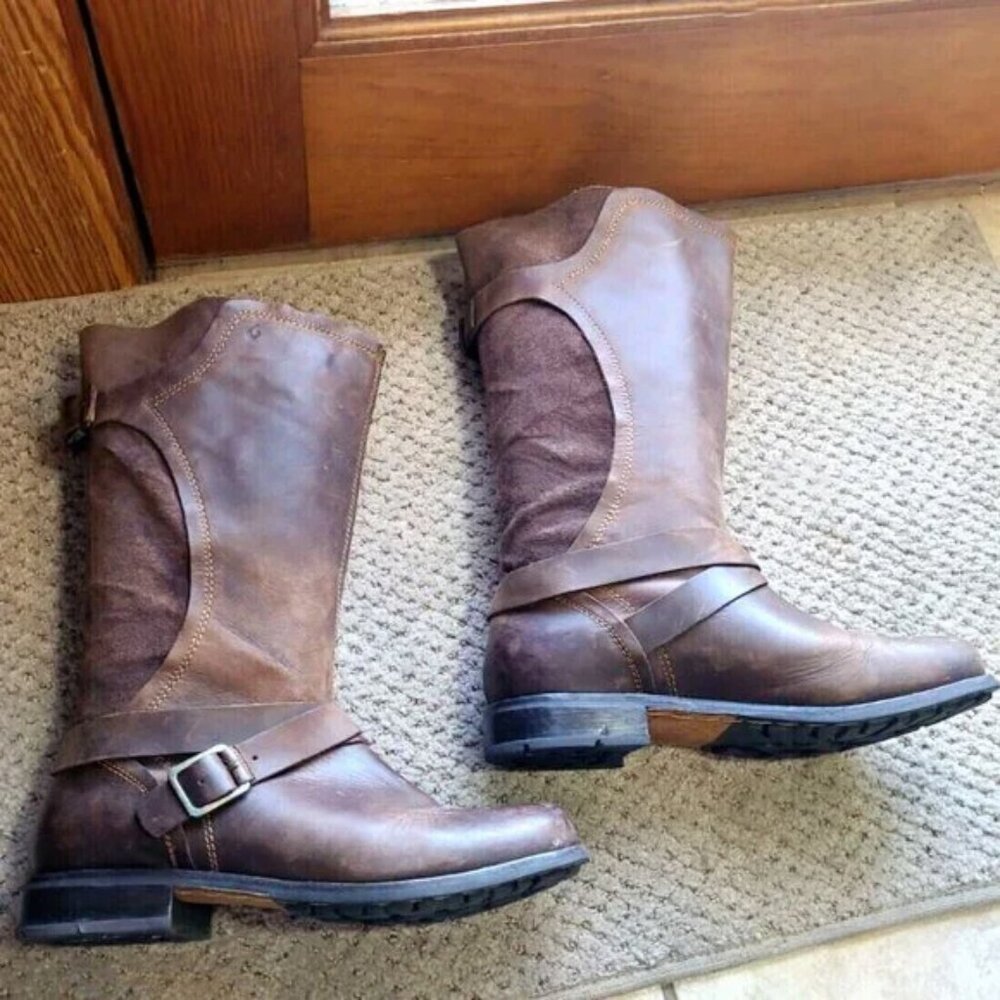 OLUKAI Pa'ia Leather Boot Women 8 - Picture 2 of 6